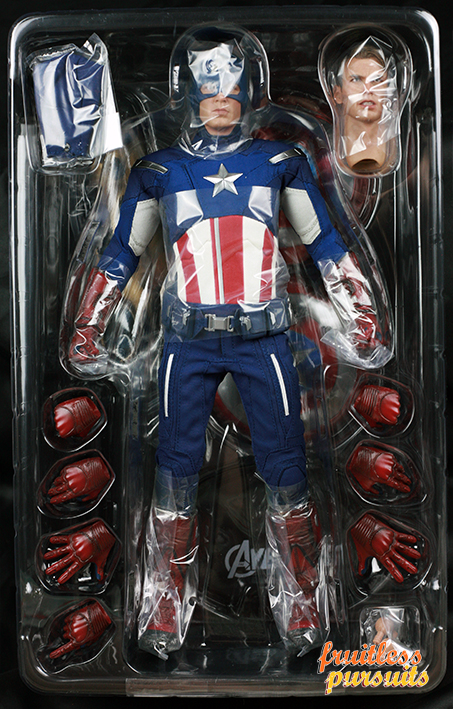 Hot toys captain america avengers deals